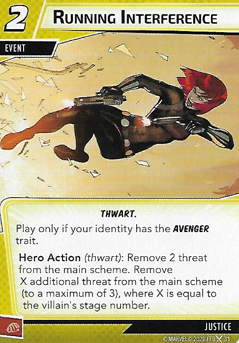 Running Interference – Kingdom Come Cards