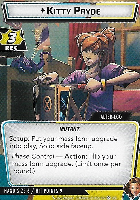 Shadowcat Hero Cards