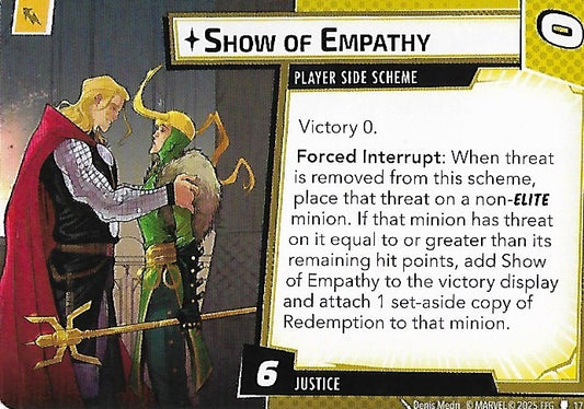 Show of Empathy and Redemption