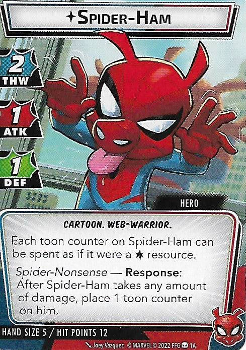 Spider-Ham Hero Cards