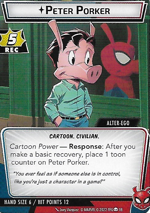 Spider-Ham Hero Cards