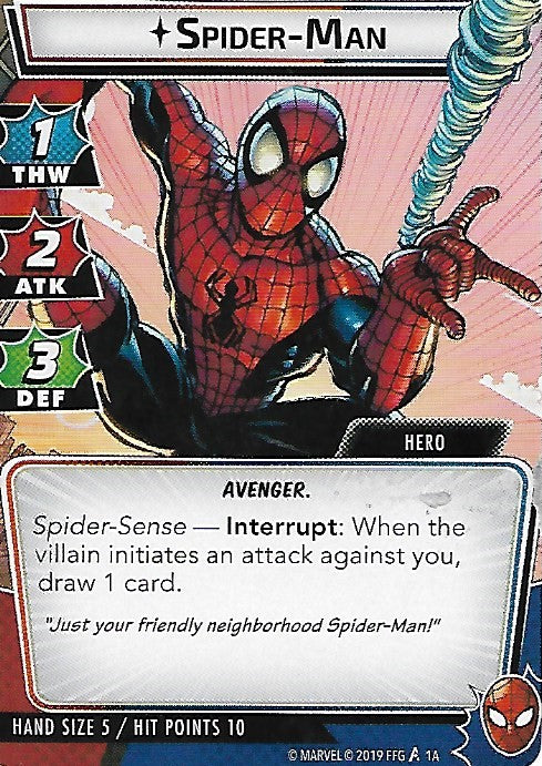 Spider-Man (PP) Hero Cards