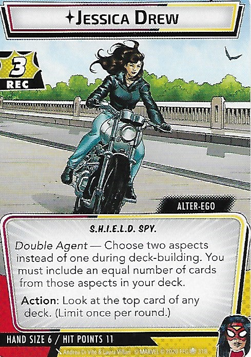 Spider-Woman Hero Cards