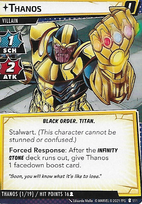 Thanos Villain Scenario