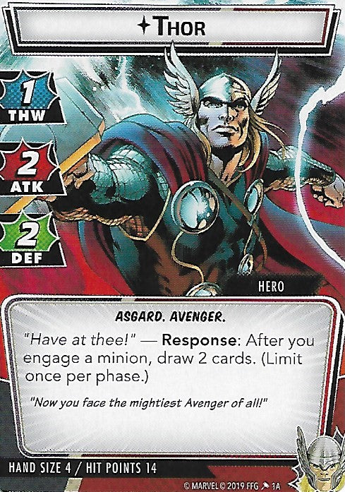 Thor Hero Cards