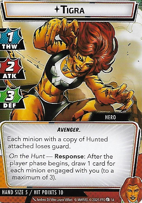Tigra Hero Cards