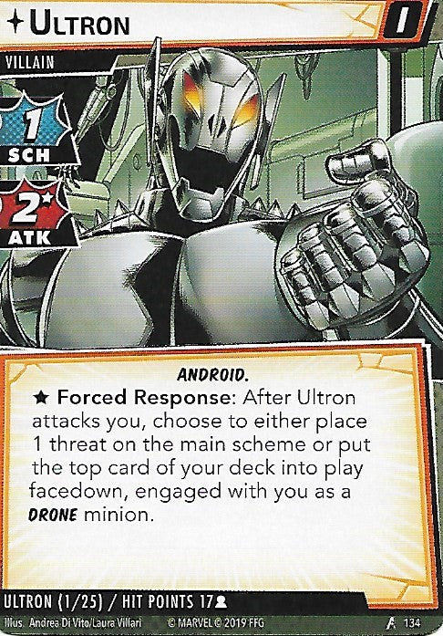 Ultron Villain Scenario