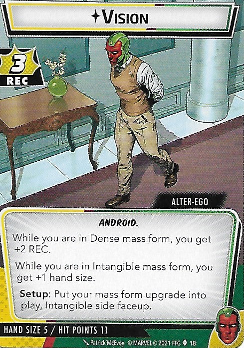 Vision Hero Cards