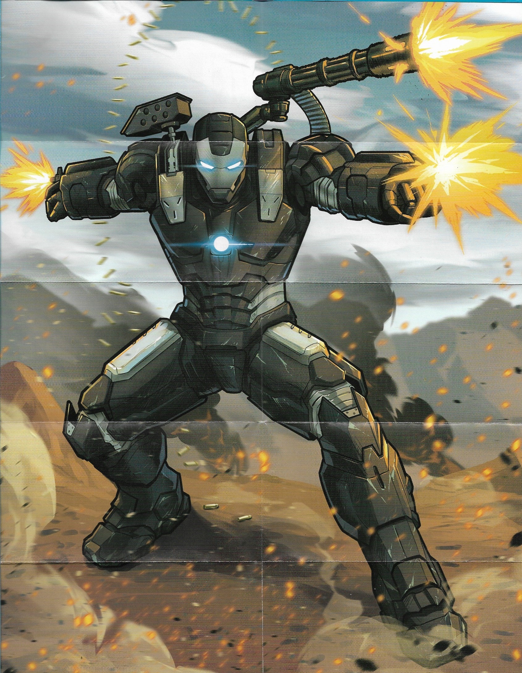 War Machine Poster/Rules Insert – Kingdom Come Cards