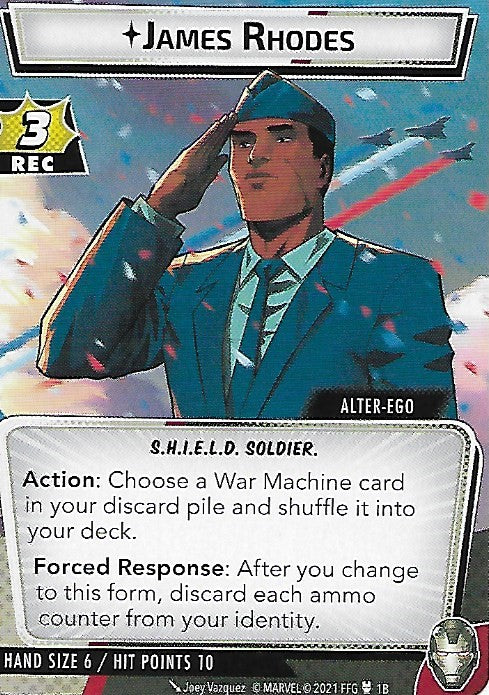 War Machine Hero Cards