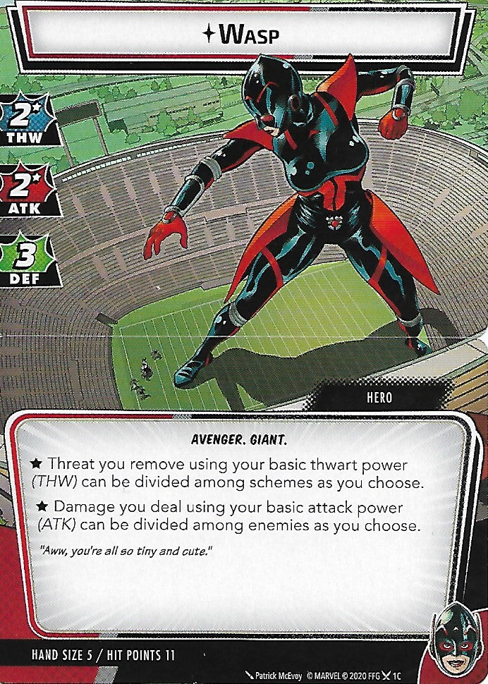 Wasp Hero Cards