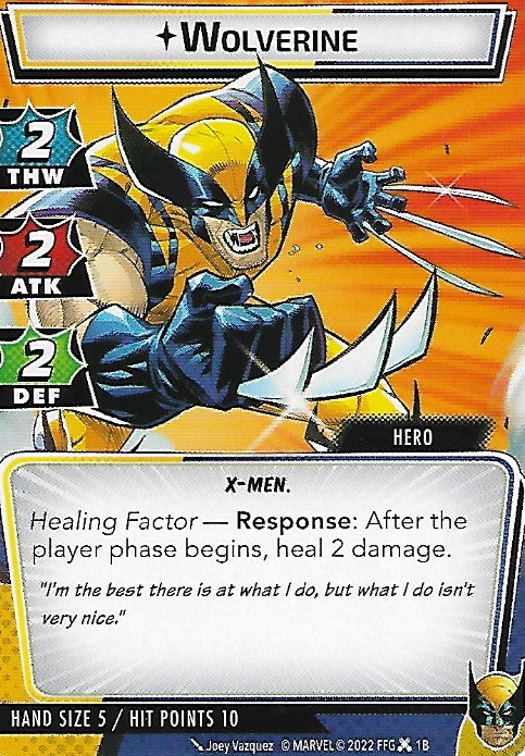 Wolverine Hero Cards