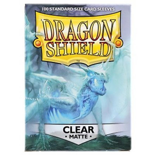 Matte Clear Dragon Shield Sleeves